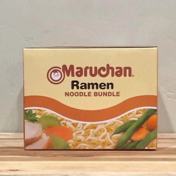 Maruchan Ramen Noodle Bundle With Ceramic Noodle Dish Chopsticks And Spoon - Picture 4 of 14